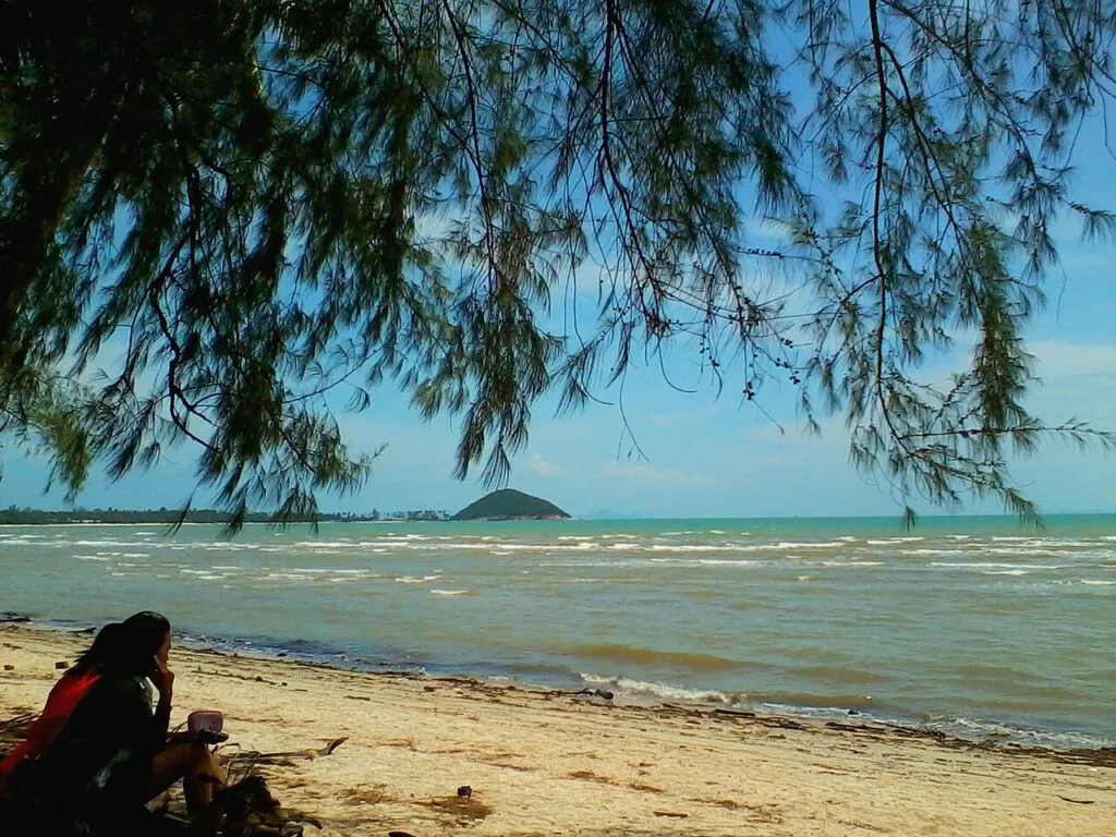 หาดลิปะน้อยด้านตะวันตกของเกาะสมุย