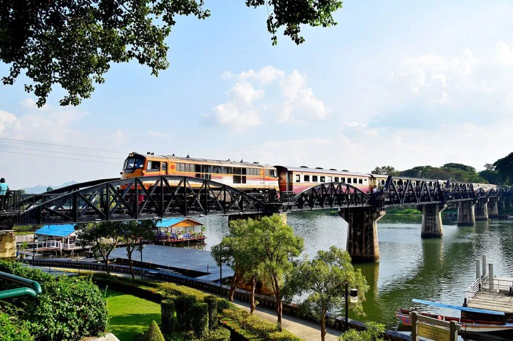 สะพานข้ามแม่น้ำแคว จังหวัดกาญจนบุรี