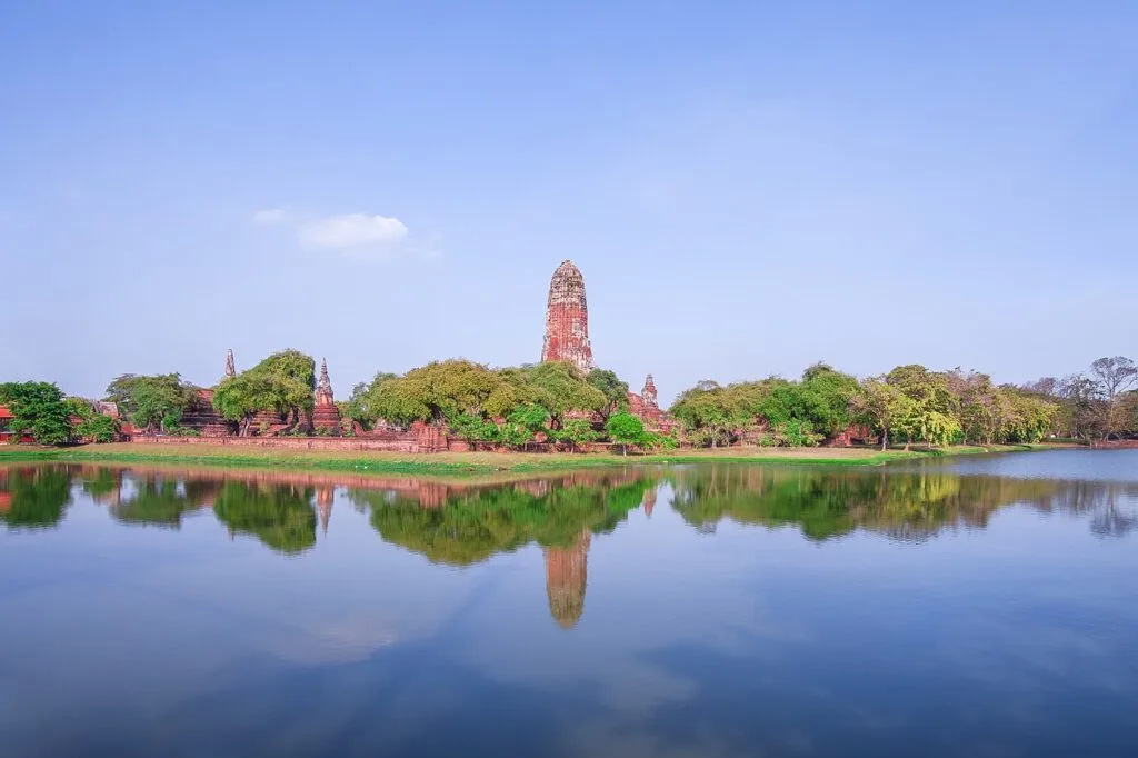 โบราณสถานวัดพระรามภายในอุทยานประวัติศาสตร์พระนครศรีอยุธยา